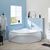Ванна акриловая aquanet 150x150 arona с каркасом в Шымкенте фото № 4