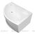 Ванна акриловая aquanet 160x100 jamaica r  с каркасом в Шымкенте фото № 5