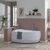 Ванна акриловая aquanet 150x90 l maldiva  с каркасом в Шымкенте фото № 3