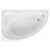 Ванна акриловая aquanet 150x100 l mayorca с каркасом в Шымкенте фото № 3