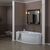 Ванна акриловая aquanet sofia 170*90 l  с каркасом в Шымкенте фото № 3