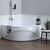 Ванна акриловая aquanet 130x130 vitoria с каркасом в Шымкенте фото № 3