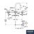 20216001 grohe concetto смеситель для раковины на 3 отверстия в Шымкенте фото № 3