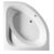 Ванна акриловая vitra 150x150 thera 50950001000 в Шымкенте фото № 1