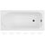 Ванна акриловая aquanet 150x70 nord new с каркасом в Шымкенте фото № 2