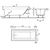 Ванна акриловая jacob delafon 170x75 sofa e60515ru-01 в Шымкенте фото № 3