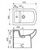 Биде cersanit pure  k101-006-box в Шымкенте фото № 2