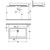 3947800h grohe cube раковина накладная 50см в Шымкенте фото № 6