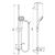 Душевой гарнитур ideal standard idealrain cube b0006aa в Шымкенте фото № 2