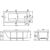 Ванна акриловая vitra 160x70 neon 52520001000 в Шымкенте фото № 2