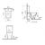 унитаз с биде vitra zentrum 9012b003-7226 с микролифтом в Шымкенте фото № 6