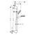 Душевой гарнитур hansgrohe crometta 1jet 26533400 в Шымкенте фото № 2