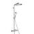 Душевая система hansgrohe crometta s 240 1jet showerpipe 27267000 с термостатом в Шымкенте фото № 1