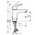 Cмеситель для раковины hansgrohe focus e2 31517000 в Шымкенте фото № 2
