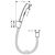 Гигиенический душ hansgrohe 32129000 в Шымкенте фото № 2