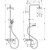 Душевая система hansgrohe vernis shape 26284000 230 термостат в Шымкенте фото № 2