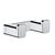 Крючок двойной hansgrohe addstoris 41755000 хром в Шымкенте фото № 1