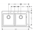 Кухонная мойка hansgrohe s510-f770 43316170 искусственный камень в Шымкенте фото № 4