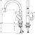смеситель для кухни hansgrohe vernis shape 71871670 черный матовый в Шымкенте фото № 2