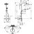 Душевая стойка hansgrohe croma select s 26890140 с термостатом в Шымкенте фото № 2