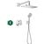 Душевая система hansgrohe croma e 27953000 280 термостат в Шымкенте фото № 1