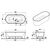 Ванна акриловая vitra geo 65380006000 180x80 в Шымкенте фото № 5
