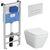 унитаз с инсталляцией 4в1 vitra 7082b003-0075 r020467 r0121aa lift в Шымкенте фото № 1