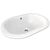раковина на столешницу ideal standard connect e504601 48x35 в Шымкенте фото № 1