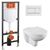 унитаз с инсталляцией 4в1 vitra norm fit 9773b099-7207 в Шымкенте фото № 1