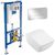 унитаз с инсталляцией 4в1 villeroy&boch venticello 4611rlr1 92242700 92249061 в Шымкенте фото № 1