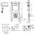 унитаз с инсталляцией 4в1 villeroy&boch venticello 4611rlr1 92242700 922490an в Шымкенте фото № 2