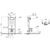 унитаз с инсталляцией vitra mia round smoothflush 9873b003-7201 безободковый в Шымкенте фото № 4