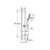 Душевой гарнитур grohe rainshower smartactive 130 cube 26586000, 900, 3 вида струи, хром в Шымкенте фото № 2