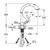смеситель для кухни grohe к4 33782sd0 с выдвижным изливом, суперсталь в Шымкенте фото № 2