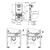 Инсталляция для унитаза 3в1 grohe rapid slx 39603000 в Шымкенте фото № 3