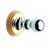 Крючок для банного халата grohe sinfonia 40052ig0, хром/золото в Шымкенте фото № 1