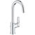 Высокий смеситель для раковины grohe eurosmart 23537003, хром в Шымкенте фото № 1