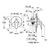 Cмеситель для ванны grohe eurostyle 23730003 со встраиваемым механизмом, хром в Шымкенте фото № 2