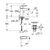 смеситель для раковины grohe quickfix start 237462432, черный матовый в Шымкенте фото № 2