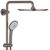 Душевая система с термостатом grohe euphoria xxl 310 26075al0, тёмный графит в Шымкенте фото № 2
