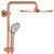 Душевая система с термостатом grohe euphoria xxl 310 26075dl0, теплый закат матовый в Шымкенте фото № 2
