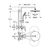 Душевая система grohe vitalio joy 27684001 260 со смесителем для душа, хром в Шымкенте фото № 3