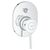 Встраиваемый смеситель для ванны grohe bauclassic 29047000 с механизмом, хром в Шымкенте фото № 1