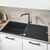 Кухонная мойка grohe k500 31645ap0, черный гранит в Шымкенте фото № 2