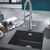 Кухонная мойка grohe k700u 31654ap0, черный гранит в Шымкенте фото № 2