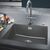 Кухонная мойка grohe k700 31655at0, серый гранит в Шымкенте фото № 2