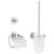 Набор аксессуаров 3в1 grohe essentials 40407dc1, суперсталь в Шымкенте фото № 1