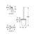 Набор аксессуаров 3в1 grohe essentials 40407dc1, суперсталь в Шымкенте фото № 2