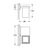 стакан с держателем и полочкой grohe allure brilliant 40503000 в Шымкенте фото № 2