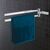 Двойной держатель полотенца grohe selection cube 40768000, хром в Шымкенте фото № 2
